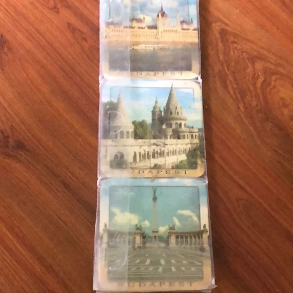 Vintage Budapest Drink coasters